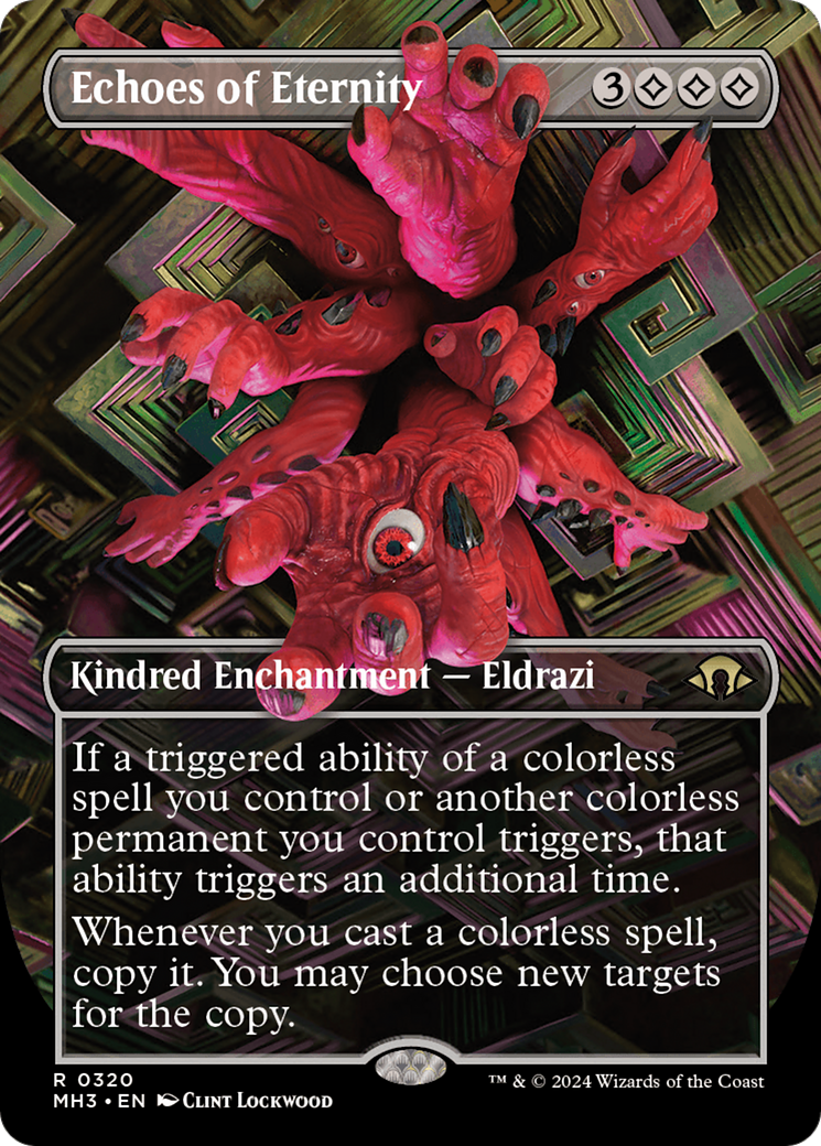 Echoes of Eternity (MH3-320) - Modern Horizons 3 (Borderless) Foil
