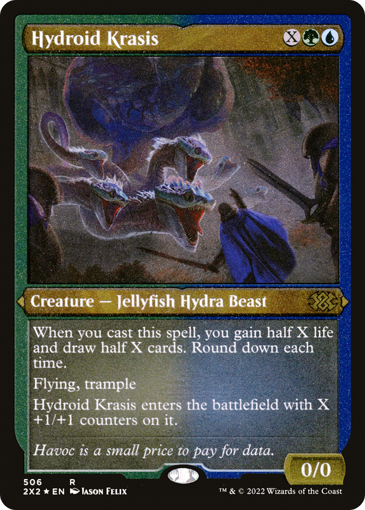 Hydroid Krasis (2X2-506) - Double Masters 2022 Foil