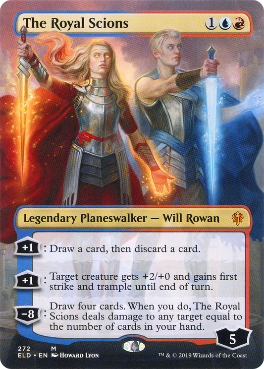 The Royal Scions (ELD-272) - Throne of Eldraine (Borderless) Foil
