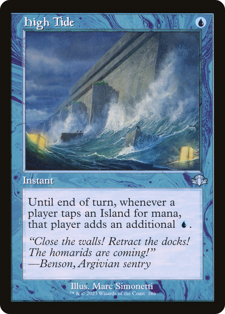 High Tide (DMR-286) - Dominaria Remastered Foil