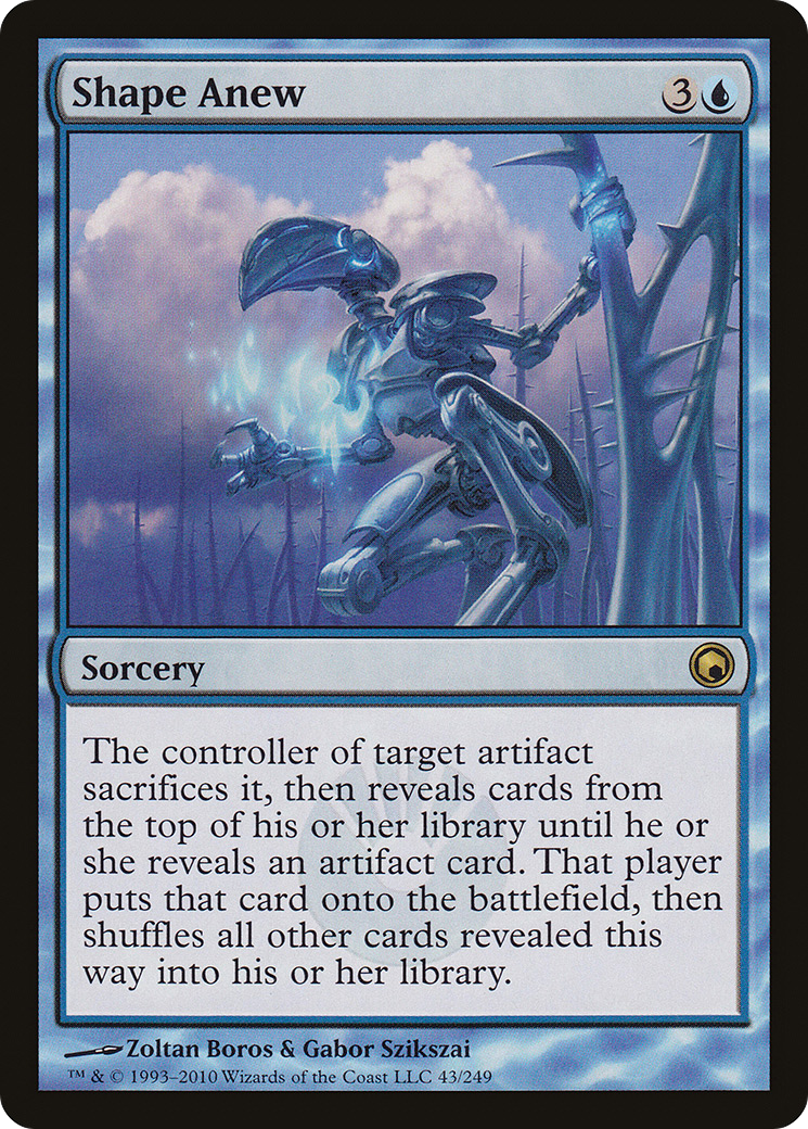 Shape Anew (SOM-043) - Scars of Mirrodin Foil