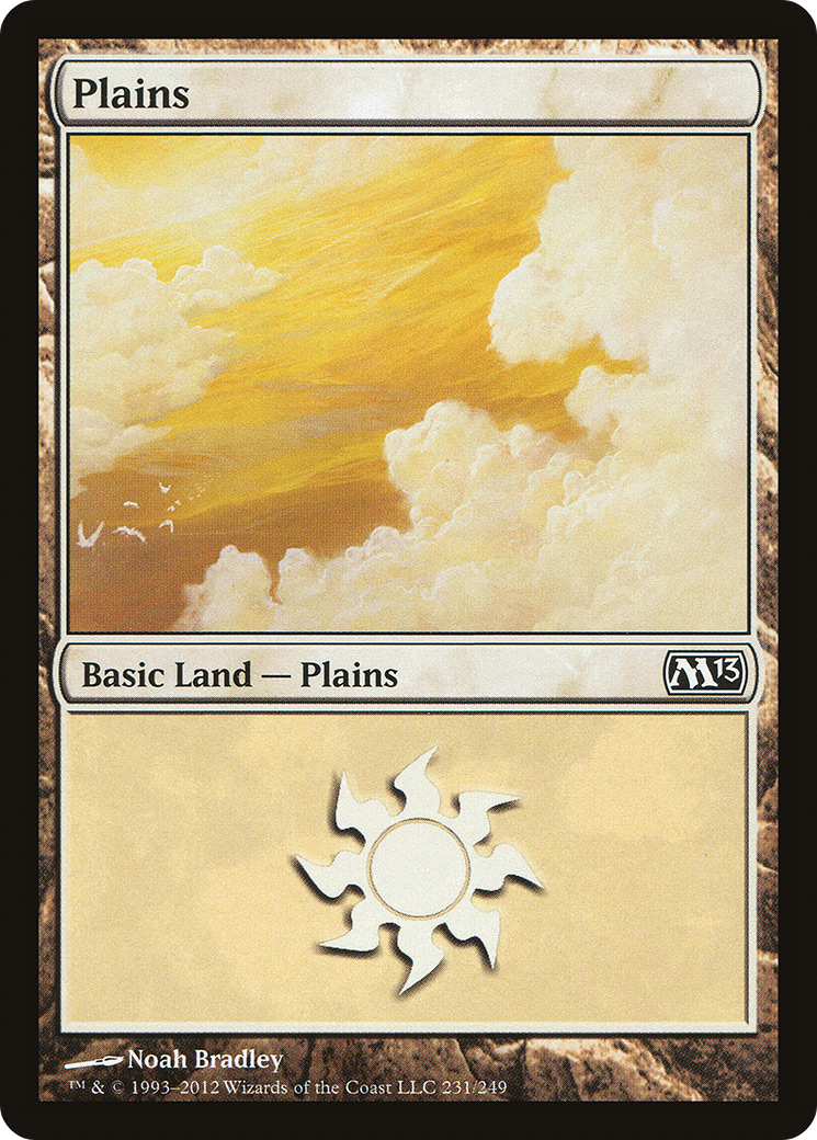 Plains (M13-231) - Magic 2013 Foil