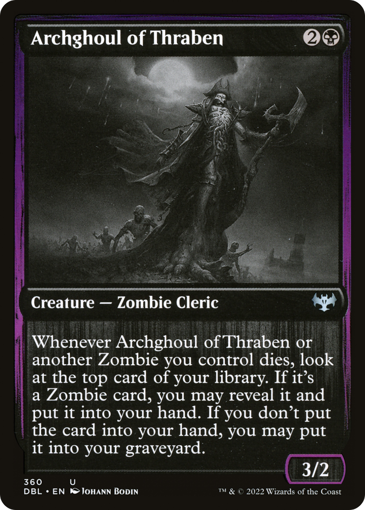 Archghoul of Thraben (DBL-360) - Innistrad: Double Feature Foil