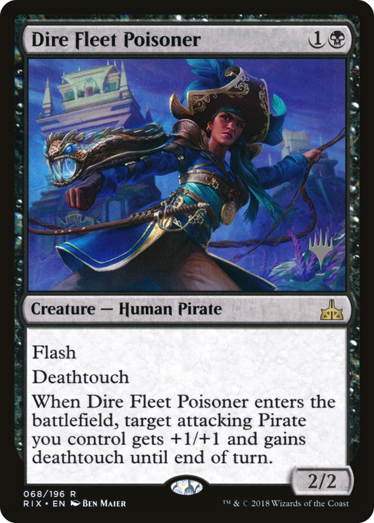 Dire Fleet Poisoner (PPM20-068) - Rivals of Ixalan Promos