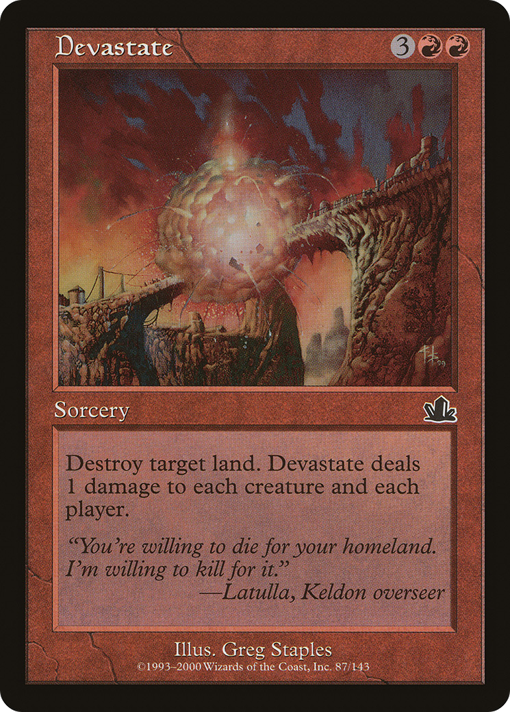 Devastate (PCY-087) - Prophecy Foil