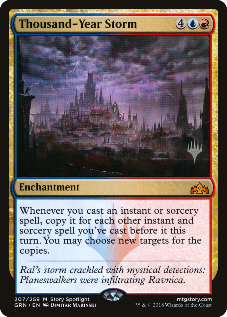 Thousand-Year Storm (PPKHM-207P) - Guilds of Ravnica Promos