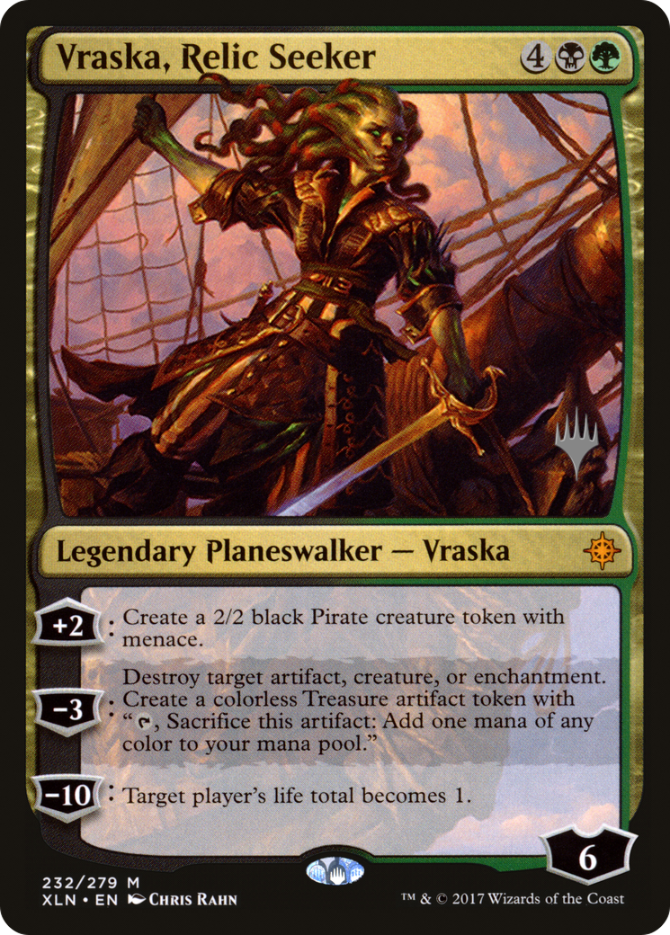 Vraska, Relic Seeker (PPM20-232) - Ixalan Promos