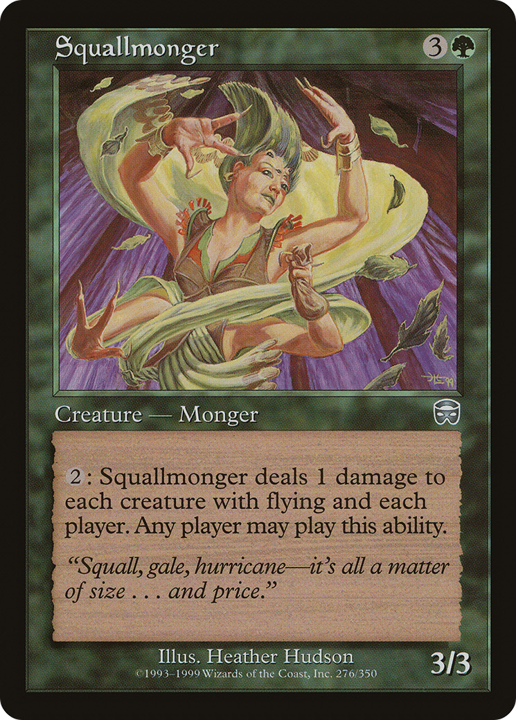 Squallmonger (MMQ-276) - Mercadian Masques Foil