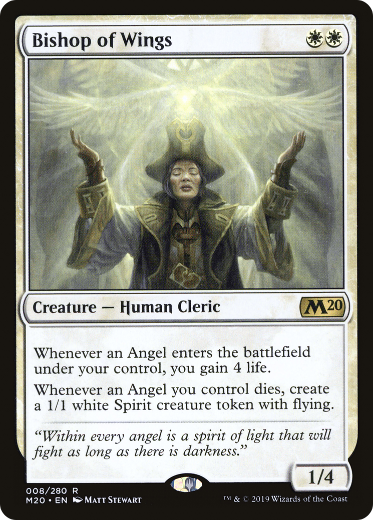 Bishop of Wings (M20-008) - Core Set 2020 Foil