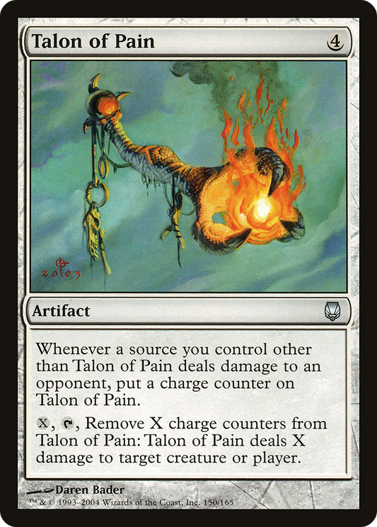 Talon of Pain (DST-150) - Darksteel Foil