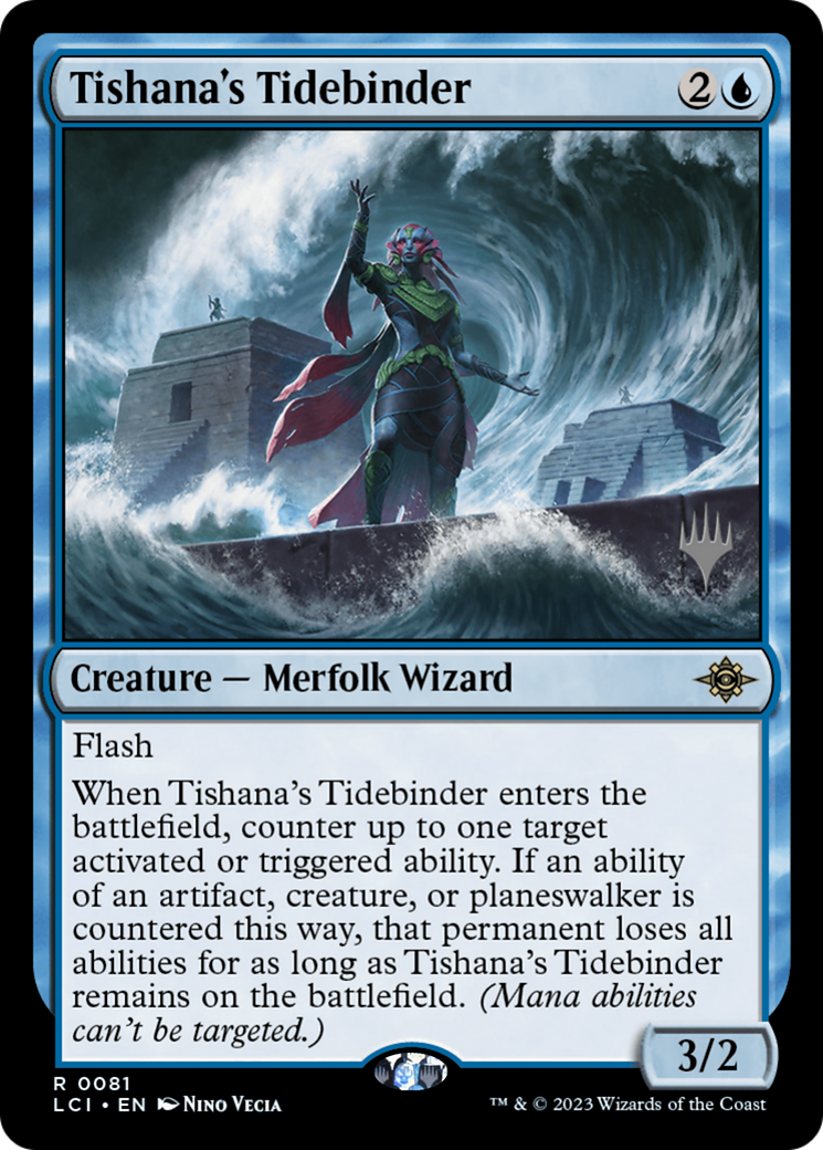 Tishana's Tidebinder (PPLCI-081) - The Lost Caverns of Ixalan Promos Foil
