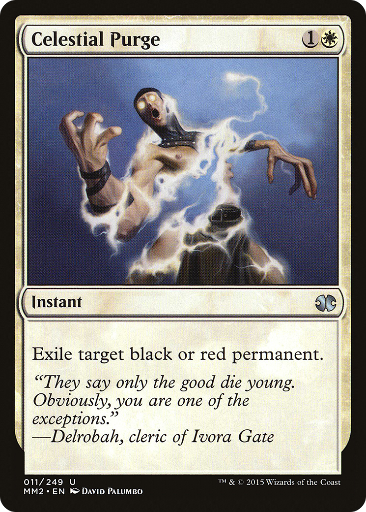 Celestial Purge (MM2-011) - Modern Masters 2015 Foil