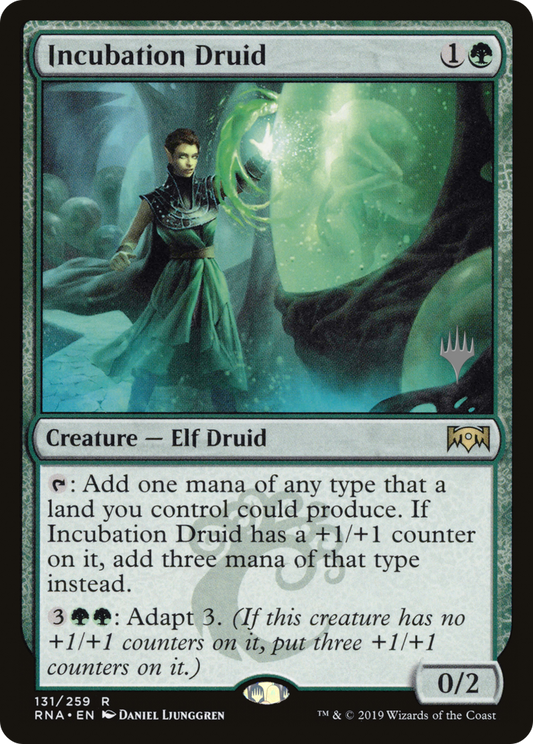 Incubation Druid (PPM20-131) - Ravnica Allegiance Promos