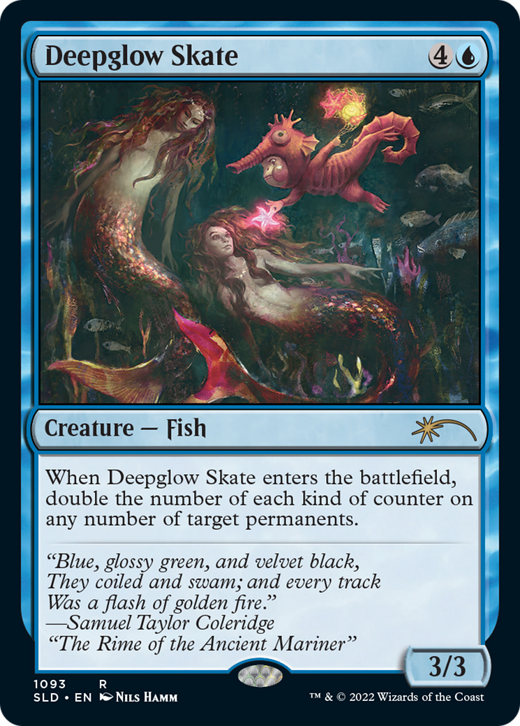 Deepglow Skate (SLD-1093) - Secret Lair Drop Foil