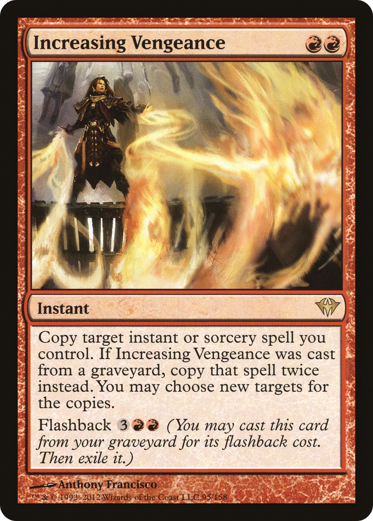 Increasing Vengeance (DKA-095) - Dark Ascension Foil