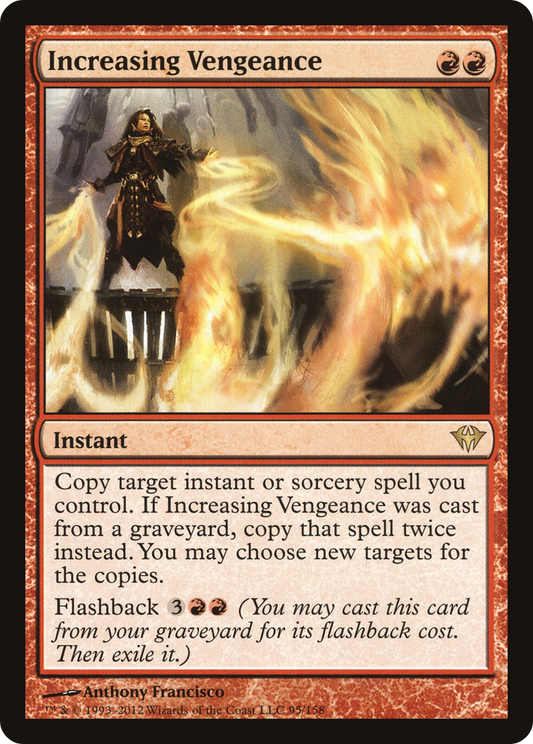 Increasing Vengeance (DKA-095) - Dark Ascension Foil