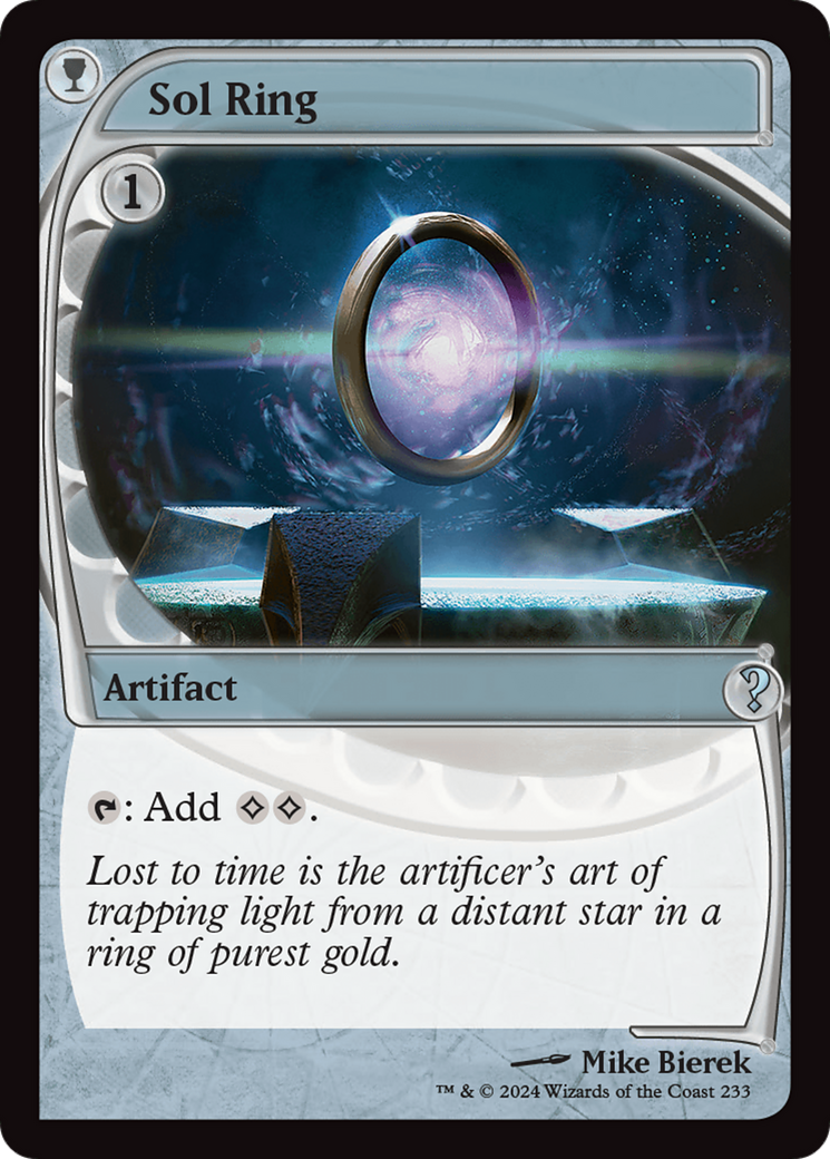 Sol Ring (MB2-233) - Mystery Booster 2 Foil