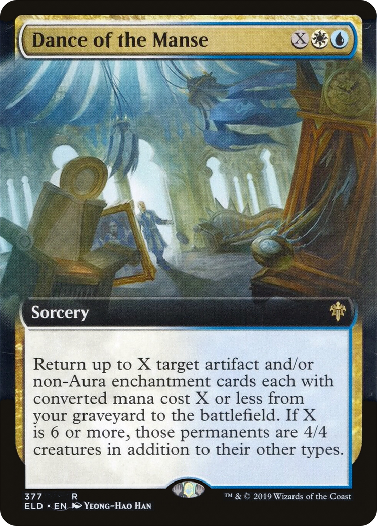 Dance of the Manse (ELD-377) - Throne of Eldraine: (Extended Art)