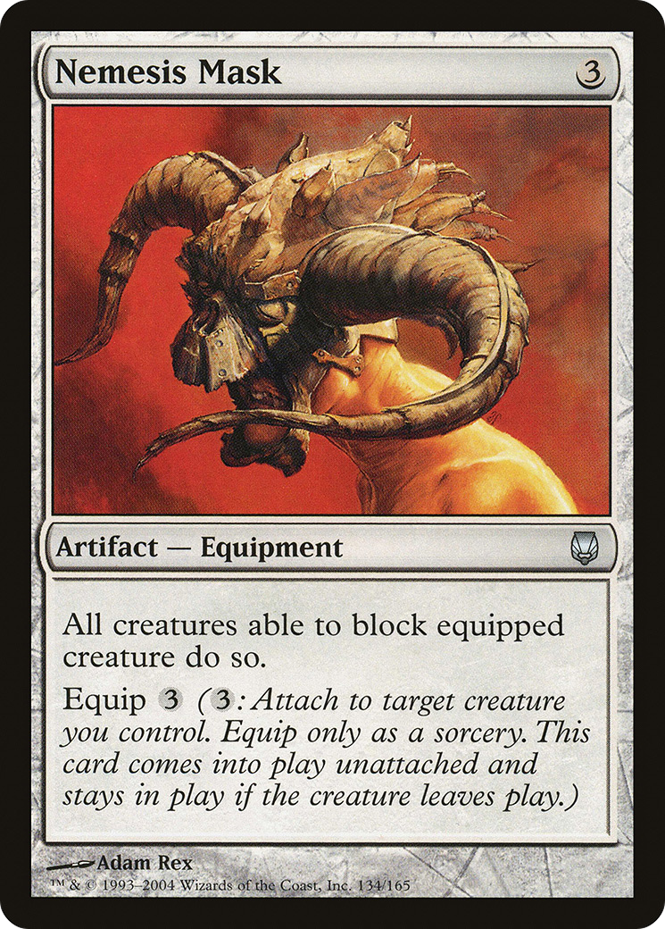 Nemesis Mask (DST-134) - Darksteel