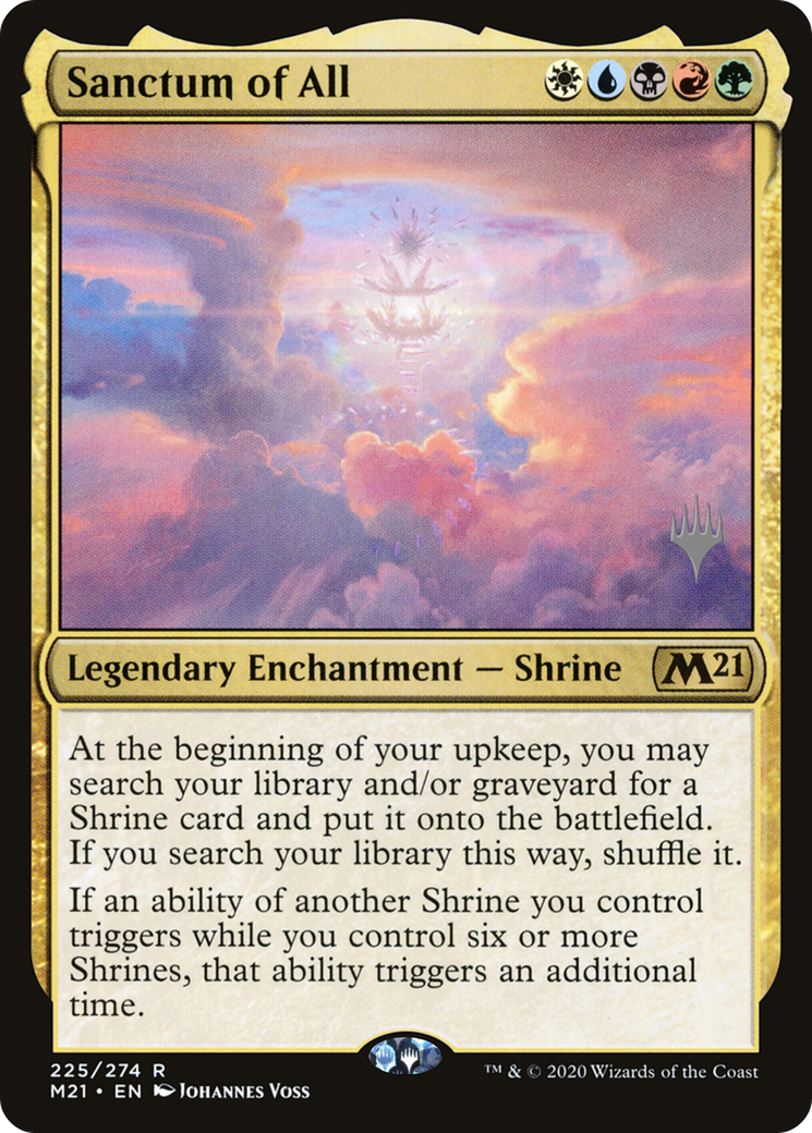 Sanctum of All (PPM21-225P) - Core Set 2021 Promos