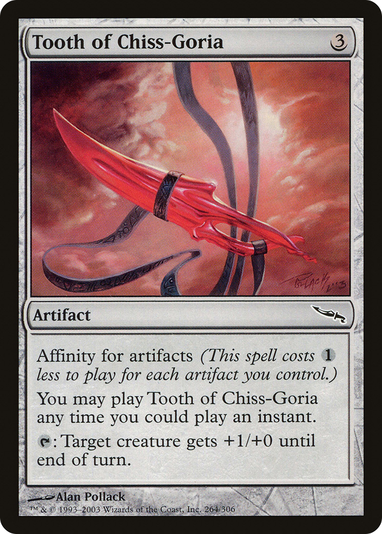 Tooth of Chiss-Goria (MRD-264) - Mirrodin Foil
