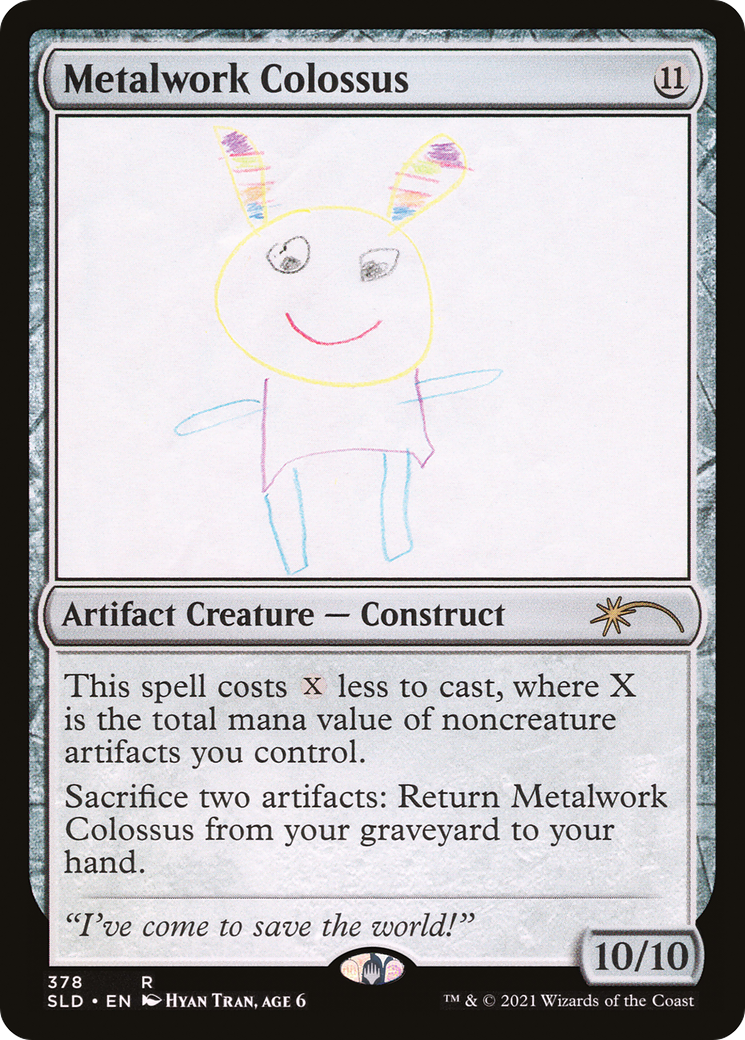 Metalwork Colossus (SLD-378) - Secret Lair Drop Foil