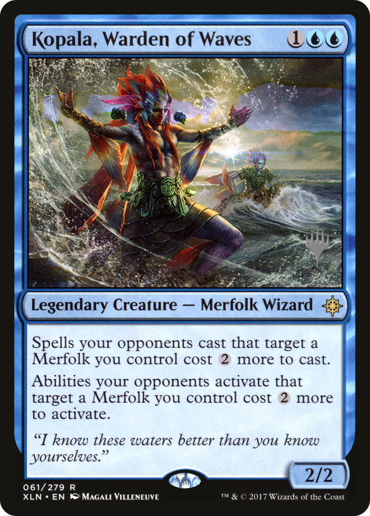 Kopala, Warden of Waves (PPM20-061) - Ixalan Promos Foil