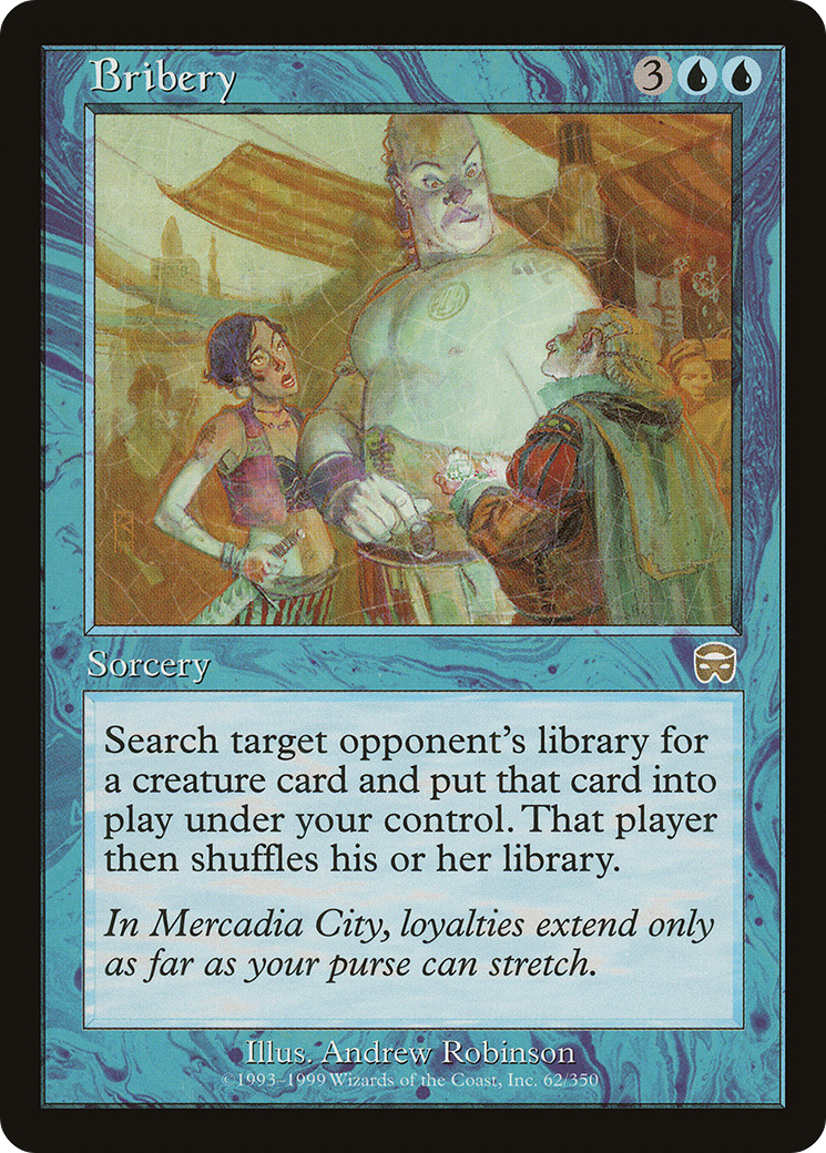 Bribery (MMQ-062) - Mercadian Masques Foil