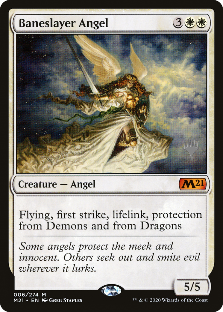 Baneslayer Angel (PPM21-006) - Core Set 2021 Promos