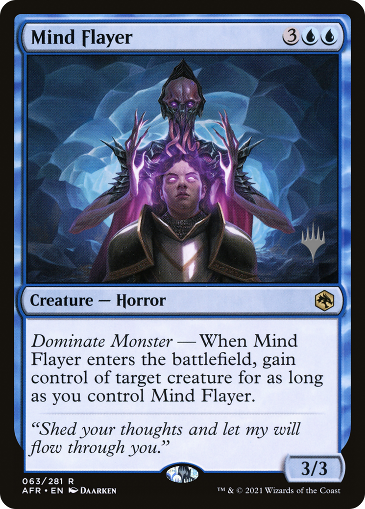 Mind Flayer (PPAFR-063) - Adventures in the Forgotten Realms Promos Foil