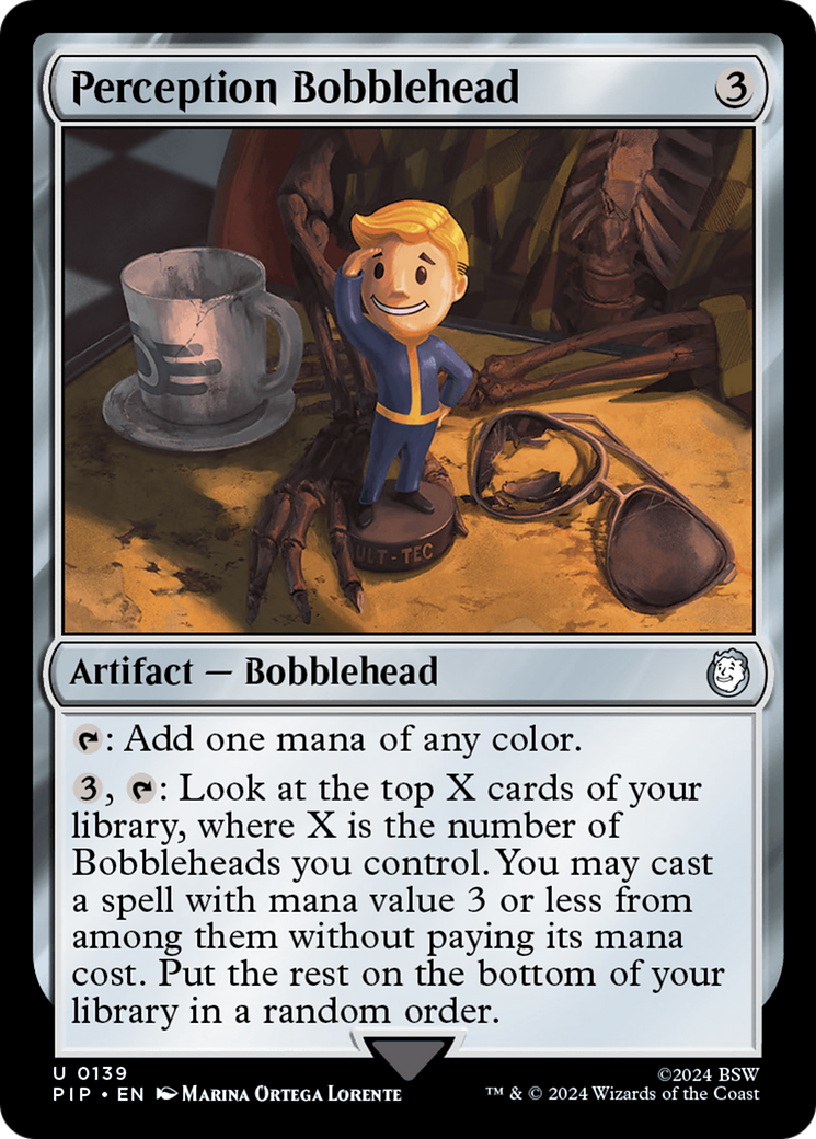 Perception Bobblehead (PIP-139) - Fallout Foil