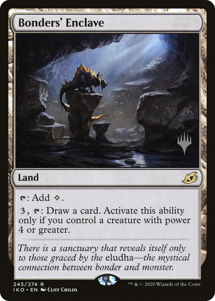 Bonders' Enclave (PPIKO-245) - Ikoria: Lair of Behemoths Promos Foil