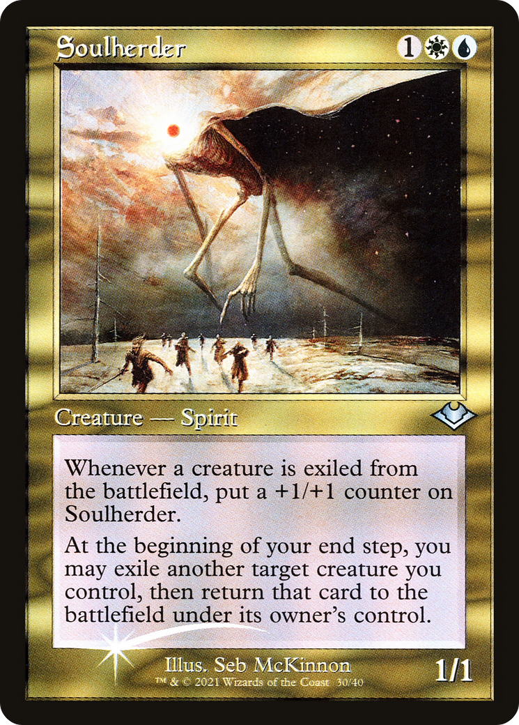 Soulherder (MH1-030) - Modern Horizons 1 Timeshifts Etched Foil