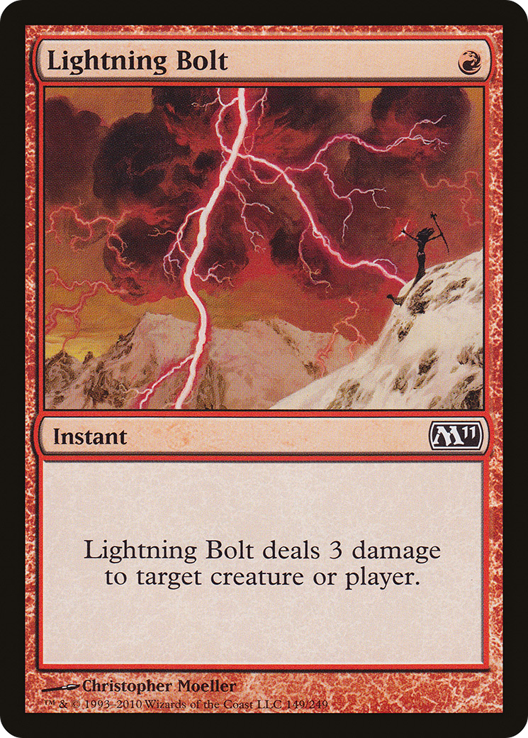 Lightning Bolt (M11-149) - Magic 2011 Foil