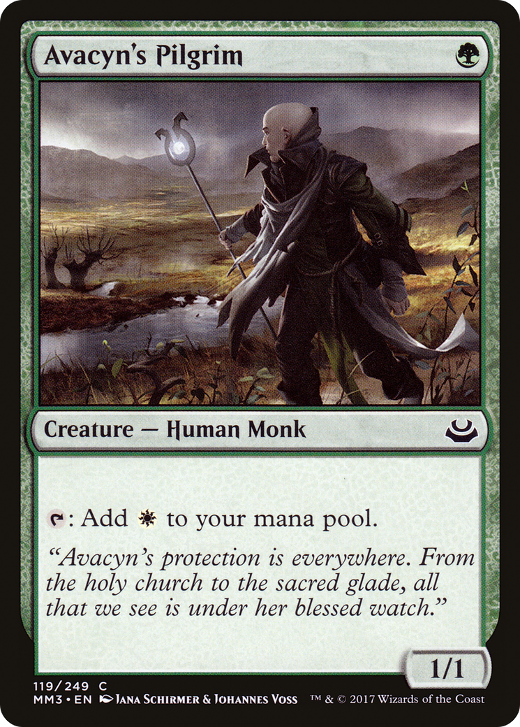Avacyn's Pilgrim (MM3-119) - Modern Masters 2017 Foil
