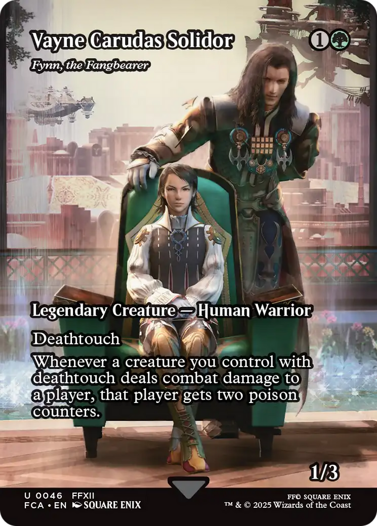 Vayne Carudas Solidor - Fynn, the Fangbearer (Showcase) (FCA-046) - FINAL FANTASY: Through the Ages / Vayne Carudas Solidor (Borderless)