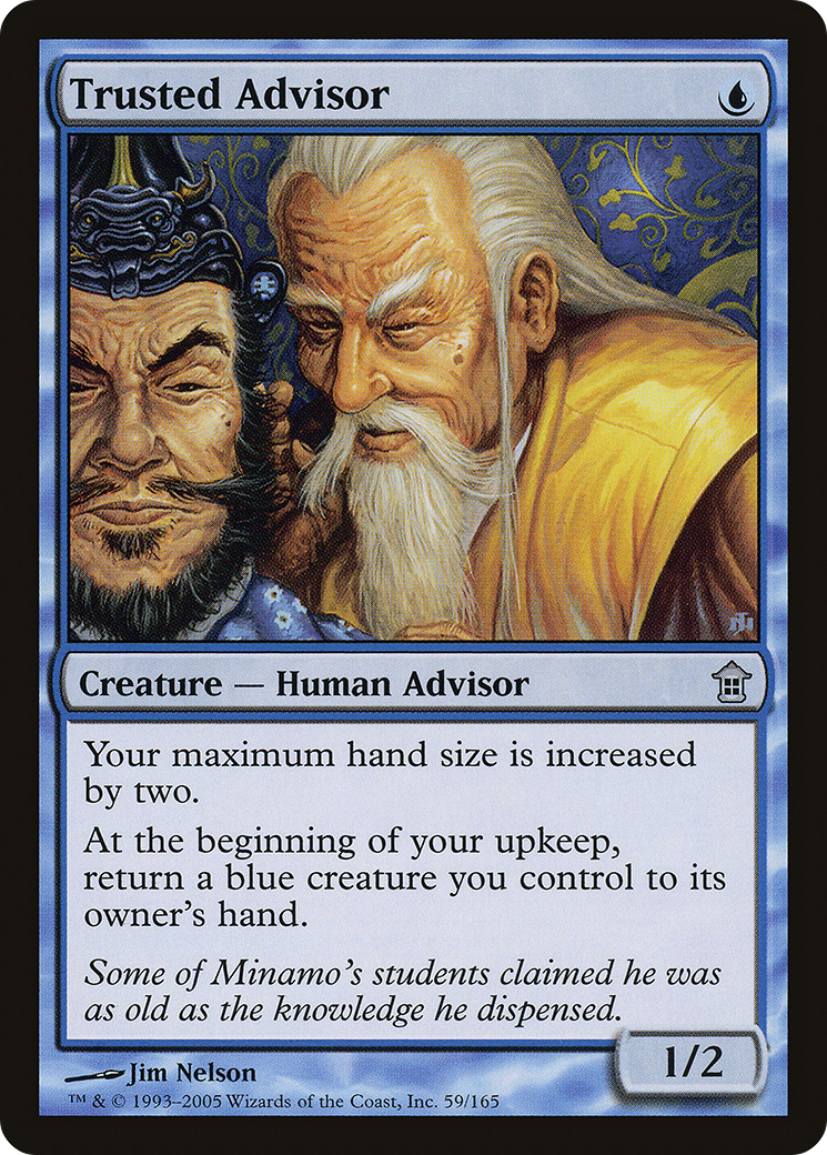 Trusted Advisor (SOK-059) - Saviors of Kamigawa Foil