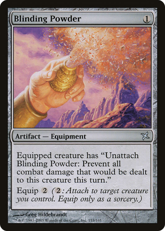 Blinding Powder (BOK-153) - Betrayers of Kamigawa Foil