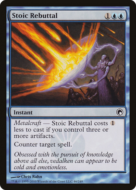 Stoic Rebuttal (SOM-046) - Scars of Mirrodin Foil