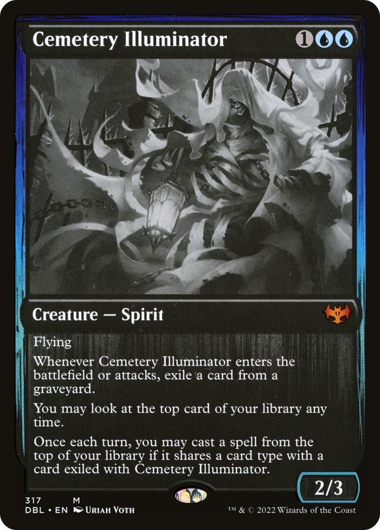 Cemetery Illuminator (DBL-317) - Innistrad: Double Feature Foil