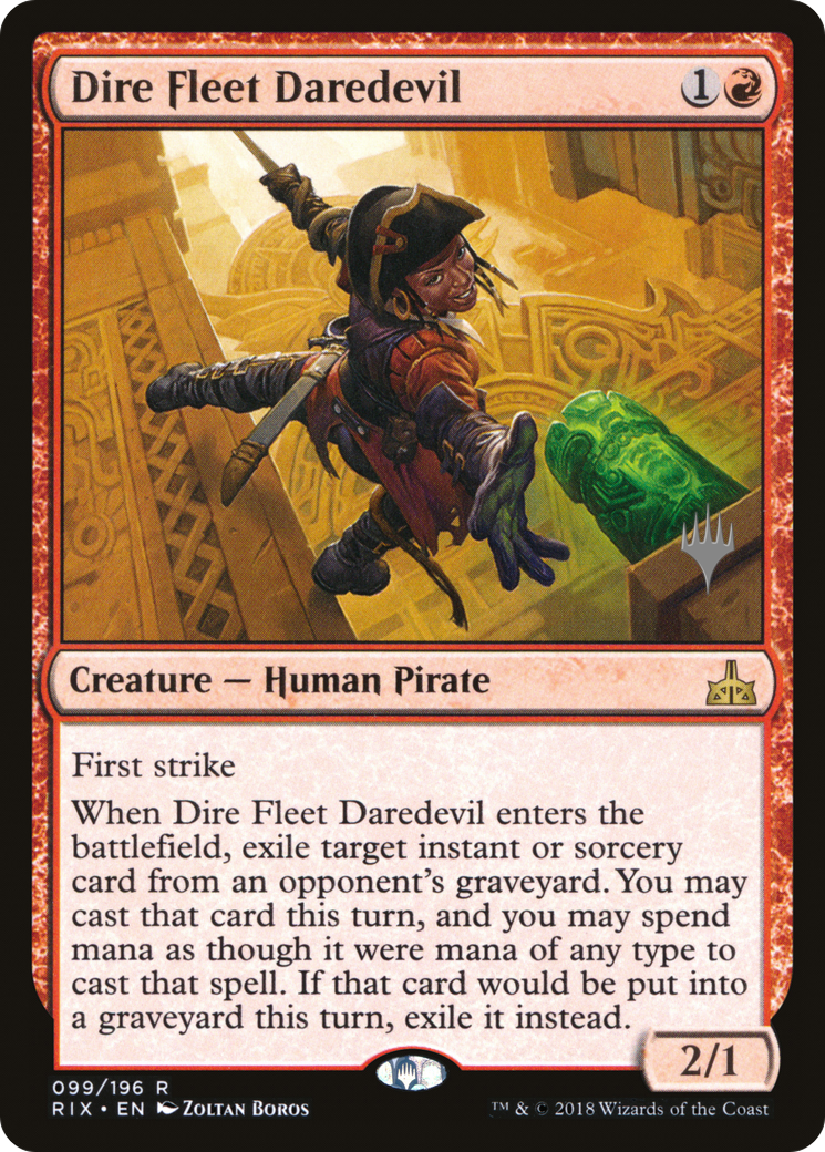 Dire Fleet Daredevil (PPM20-099) - Rivals of Ixalan Promos