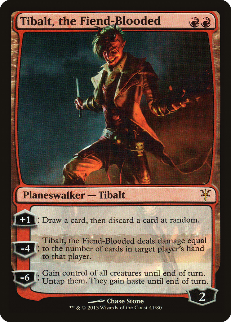 Tibalt, the Fiend-Blooded (DDK-041) - Duel Decks: Sorin vs. Tibalt