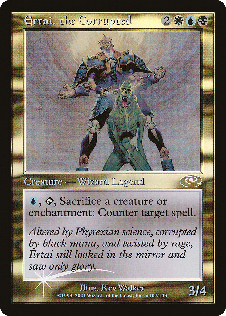 Ertai, the Corrupted (PLS-107) - Planeshift Foil
