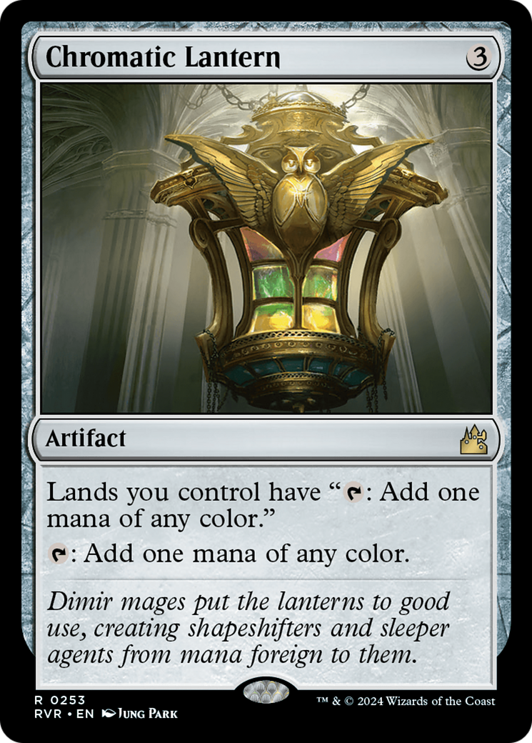 Chromatic Lantern (RVR-253) - Ravnica Remastered Foil