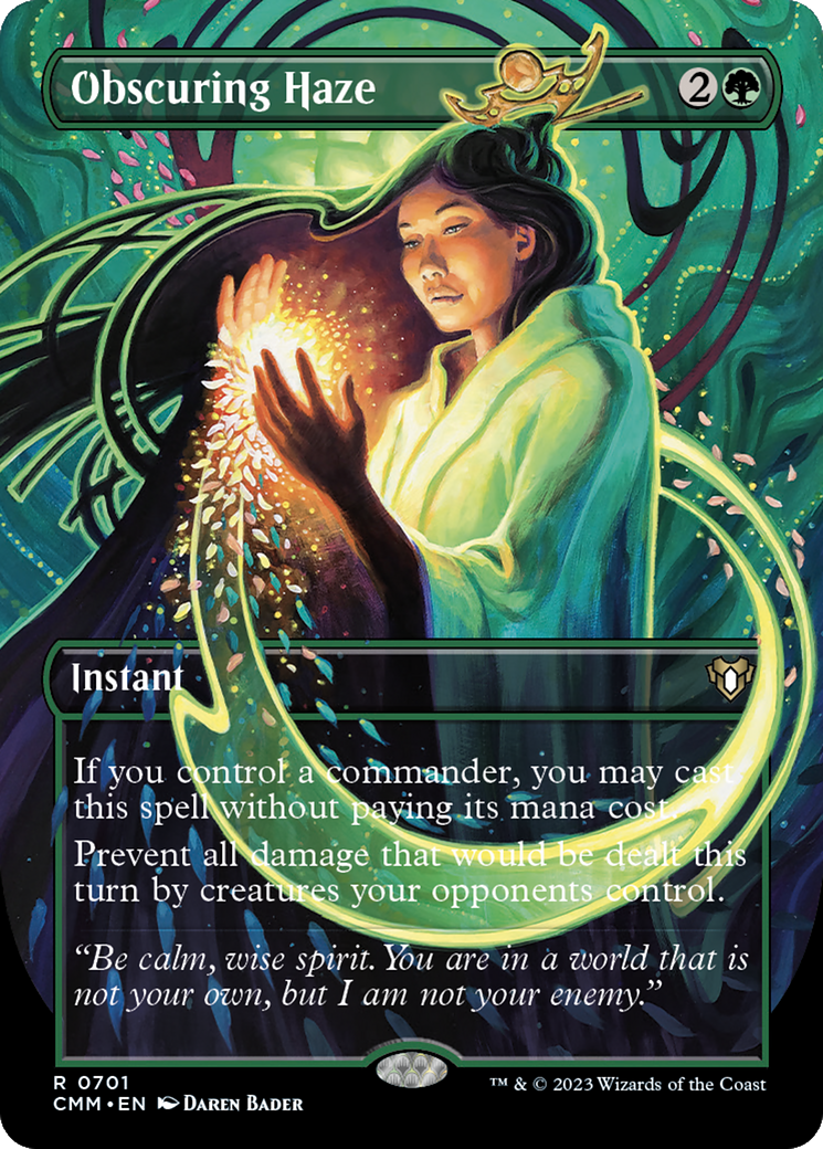 Obscuring Haze (CMM-701) - Commander Masters (Borderless)