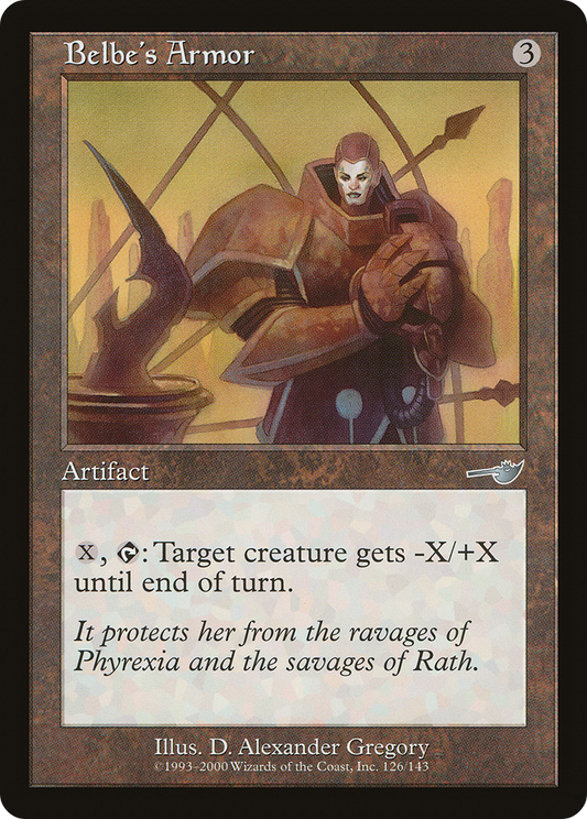 Belbe's Armor (NMS-126) - Nemesis Foil