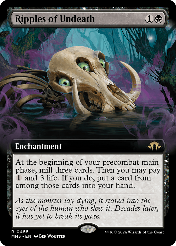 Ripples of Undeath (MH3-455) - Modern Horizons 3: (Extended Art)