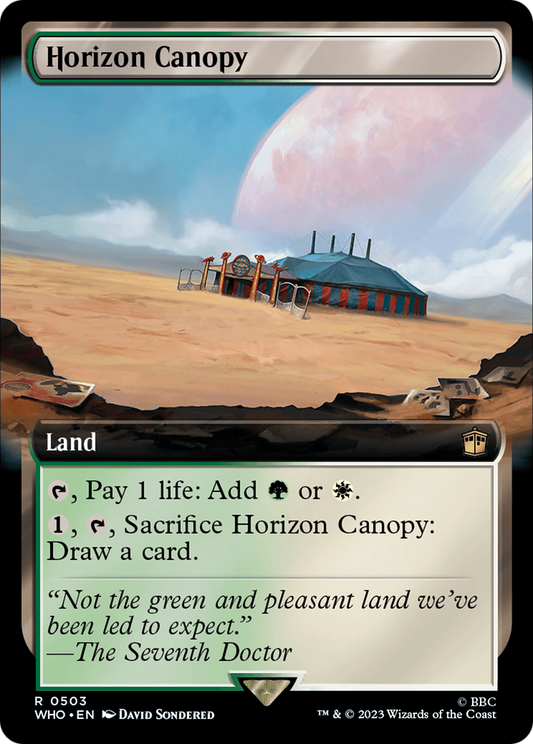 Horizon Canopy (WHO-503) - Doctor Who: (Extended Art) Foil