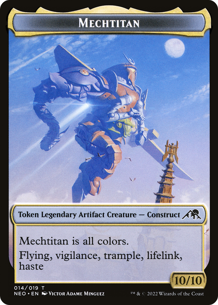 Mechtitan (NEO-014) - Kamigawa: Neon Dynasty Tokens