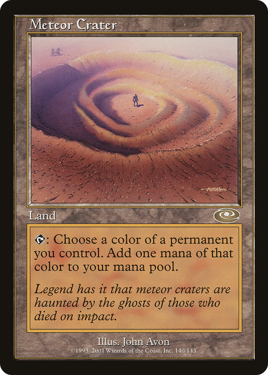 Meteor Crater (PLS-140) - Planeshift Foil
